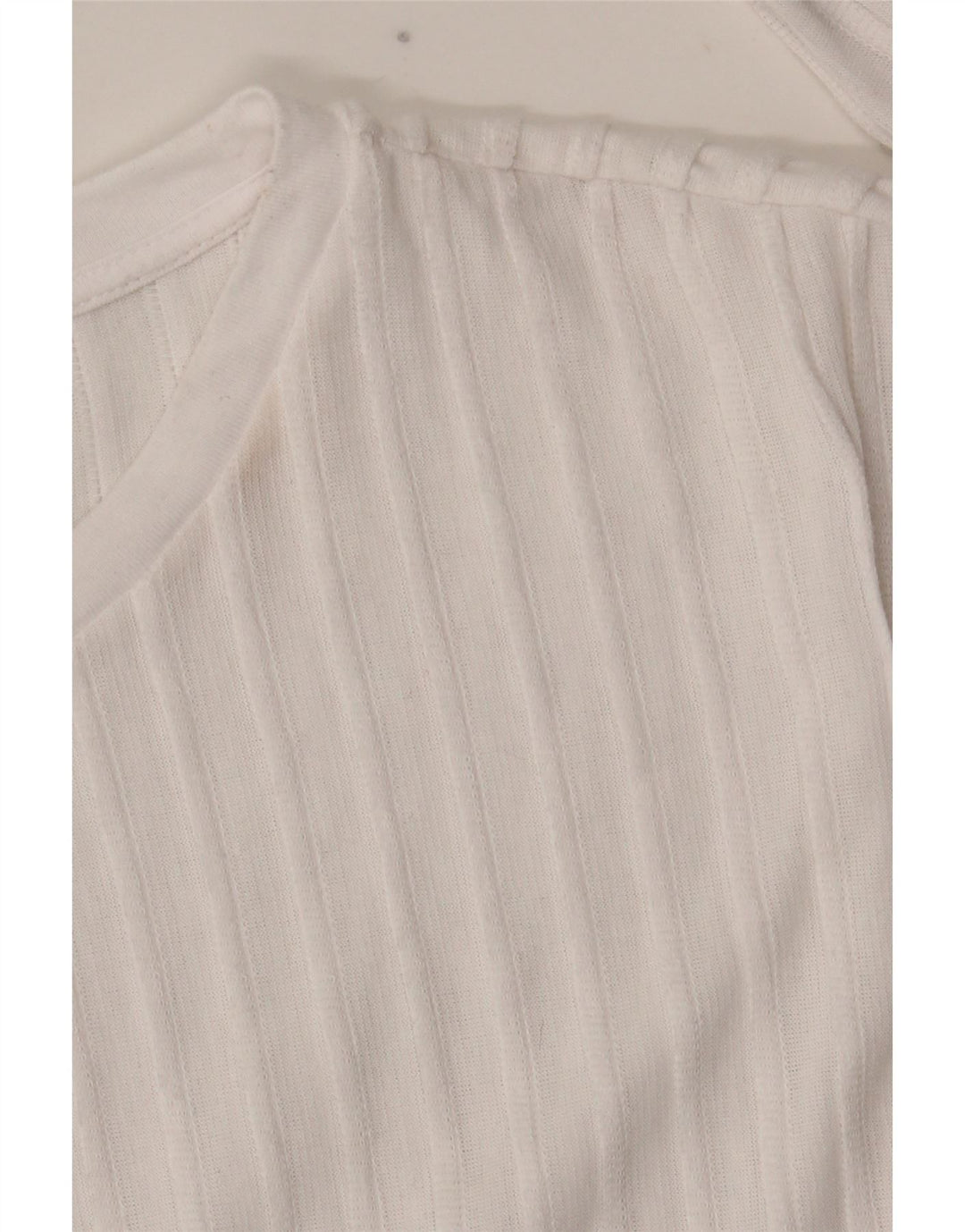 Marks & Spencer Top feminino oversized manga comprida Reino Unido 10 pequeno branco