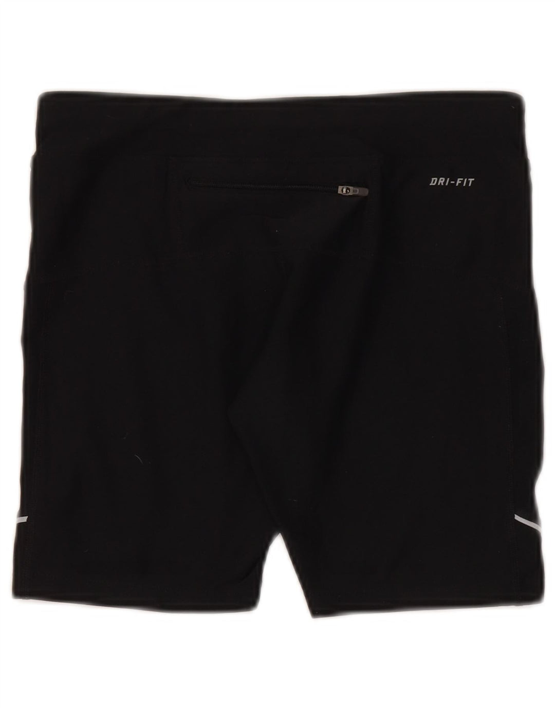 Nike Womens Dri Fit Sport Shorts UK 10 Pequeno Poliéster Preto