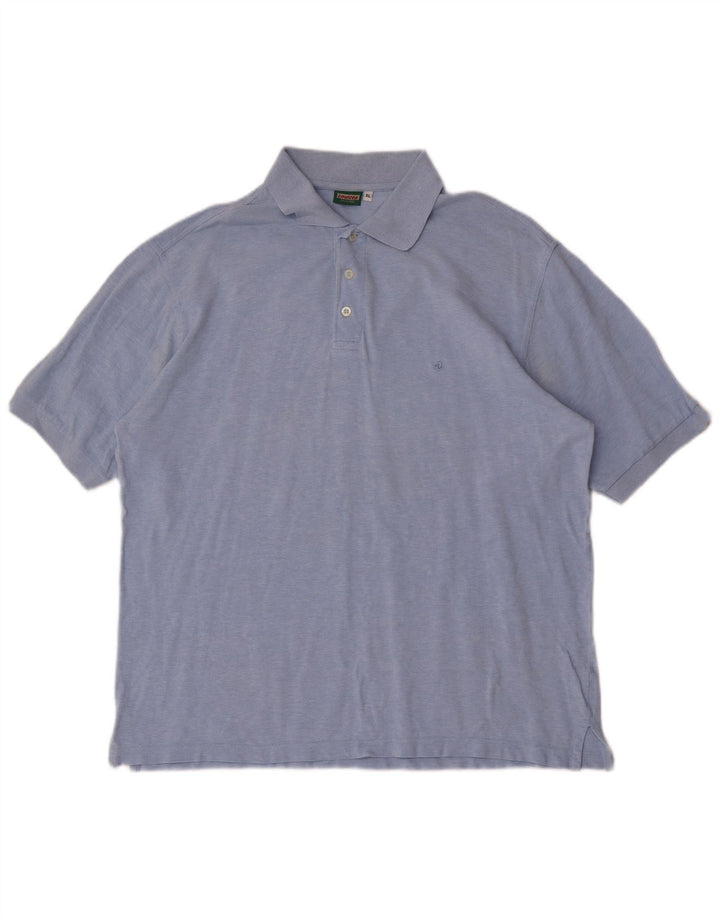Camisa polo masculina Invicta XL algodão azul