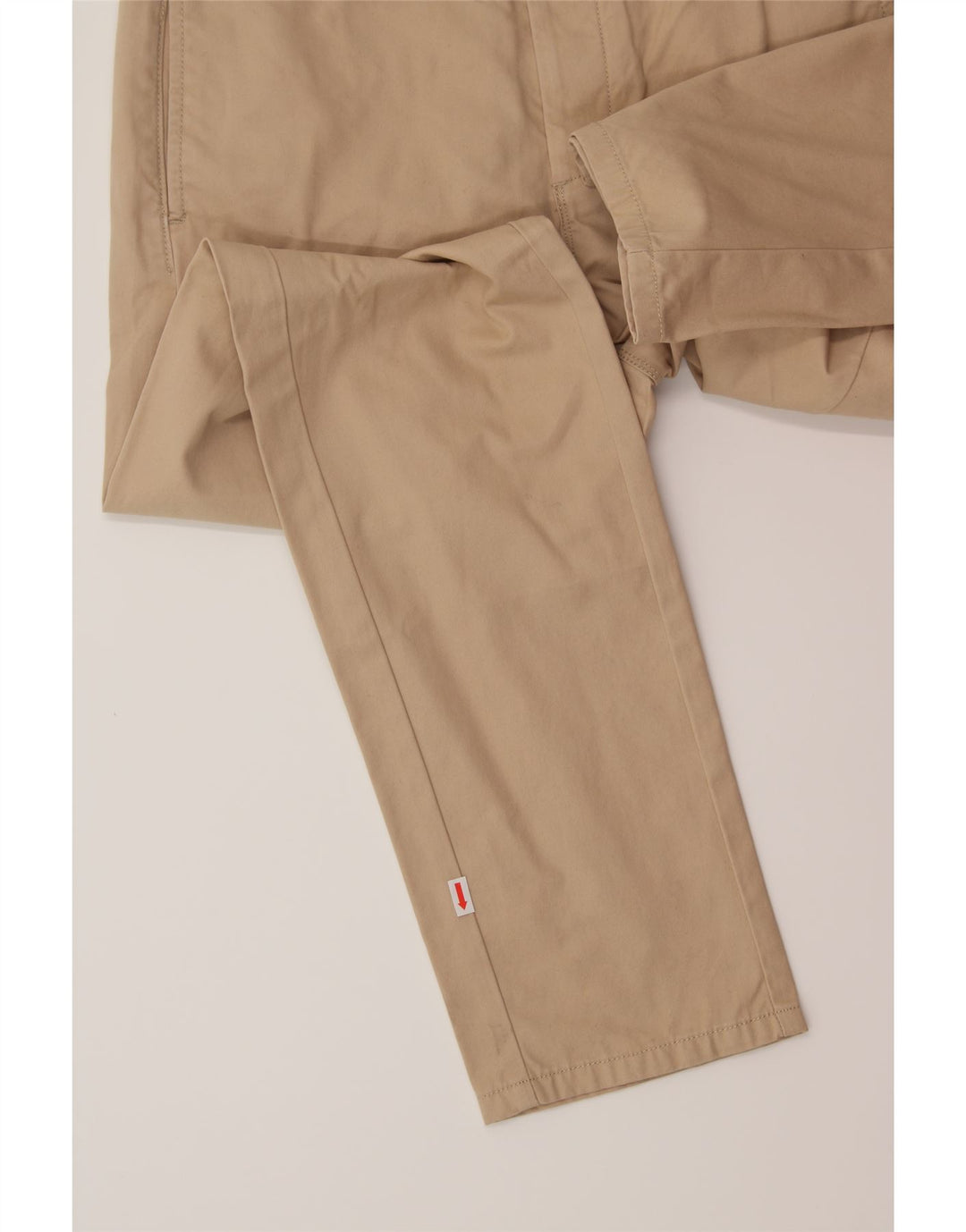 LEVI'S Womens Straight Chino Trousers W27 L32 Beige Cotton Vintage Levi's and Second-Hand Levi's from Messina Hembry 