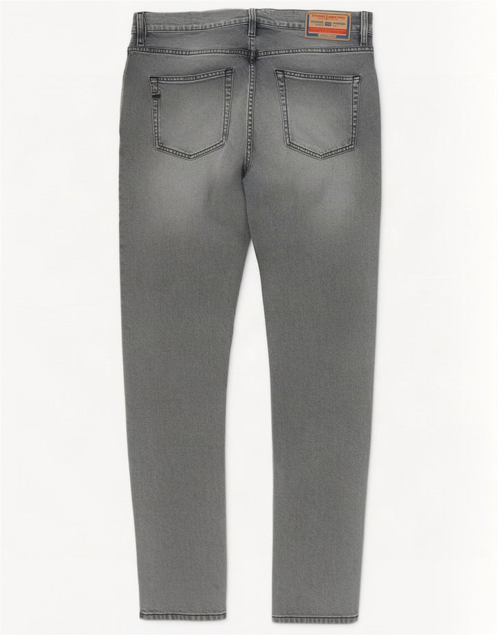 Jeans skinny masculino Diesel W34 L32 cinza rayon
