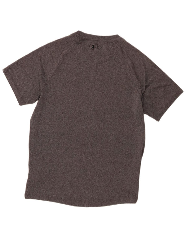 Camiseta masculina Under Armour pequena cinza poliéster