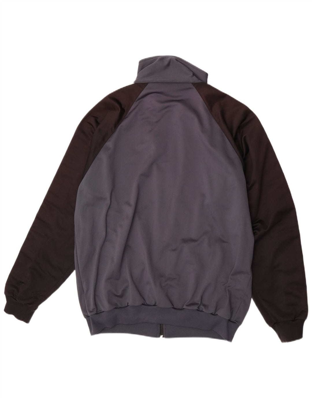 Kappa Mens Graphic Tracksuit Top Jaqueta XL Cinza Colourblock Poliéster