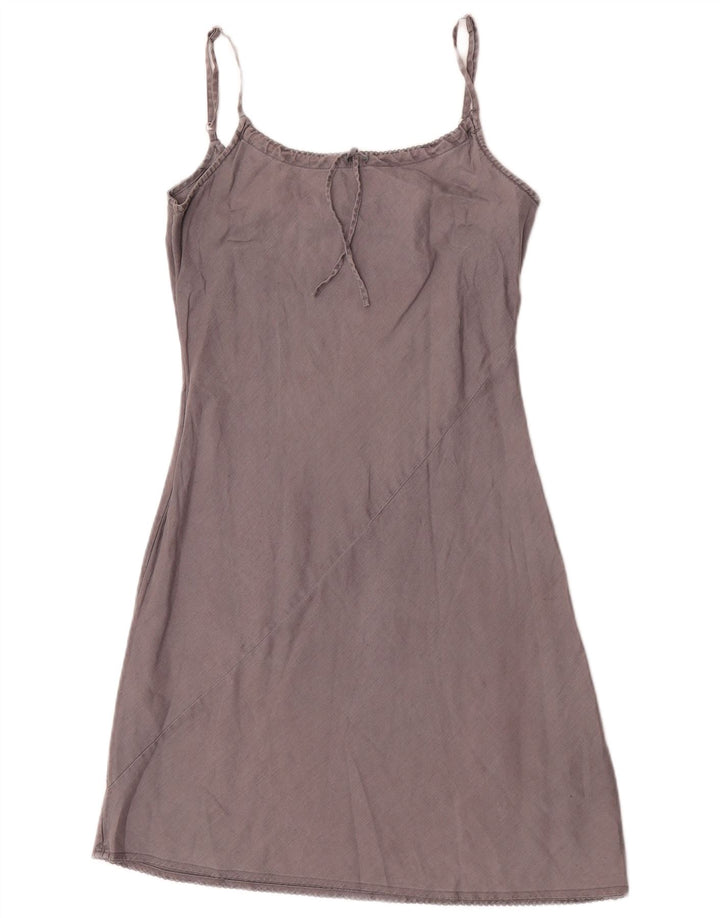 Vestido de verão feminino Oasis UK 10 pequeno cinza
