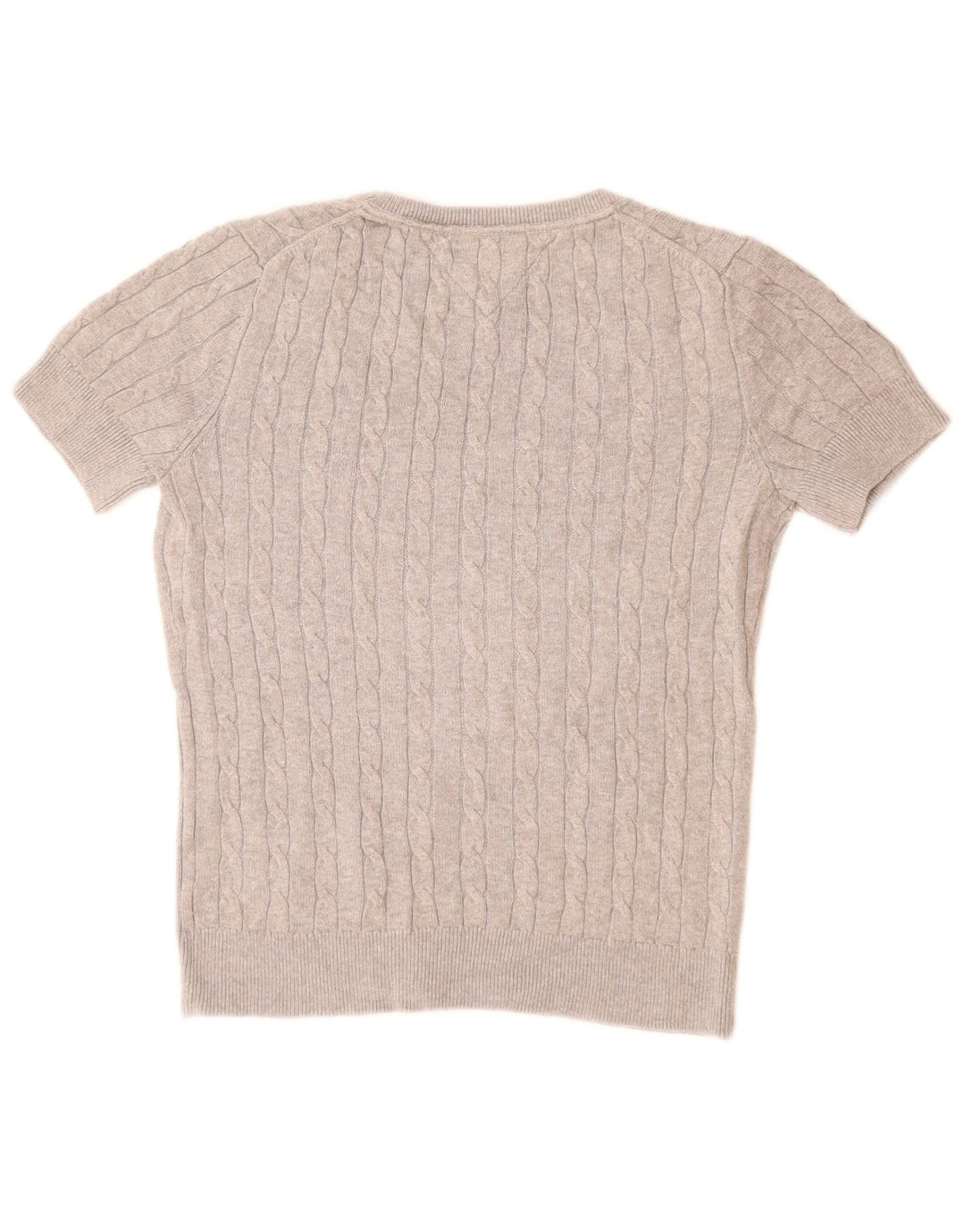 Tommy Hilfiger Suéter feminino com gola canoa e gola alta, Reino Unido 12, médio, cinza