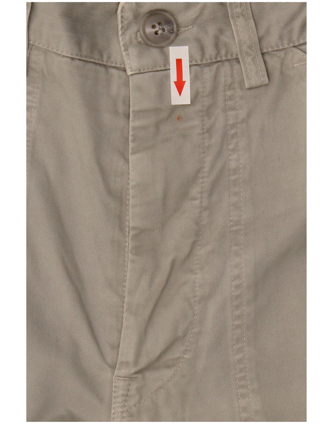 Calça cargo reta masculina Powell W32 L28 cinza