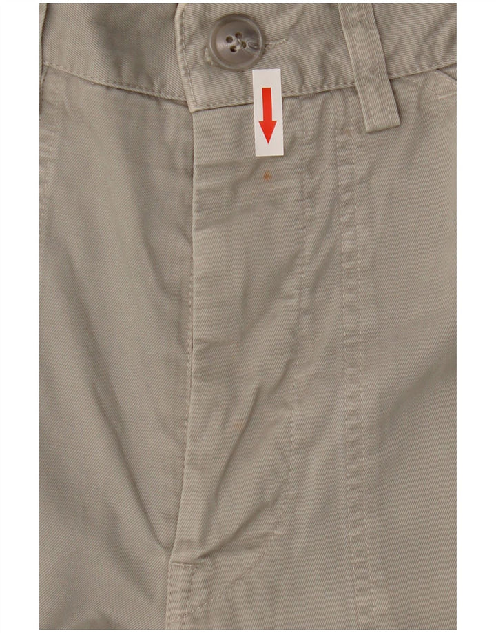 Calça cargo reta masculina Powell W32 L28 cinza