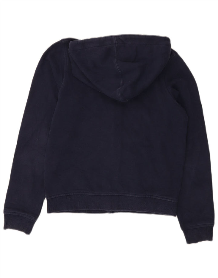 Suéter TIMBERLAND Menino com capuz e zíper 11-12 anos XS azul marinho algodão