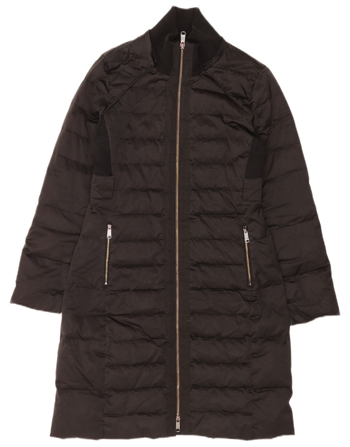 Casaco acolchoado feminino Max & Co. UK 8 pequeno poliéster preto