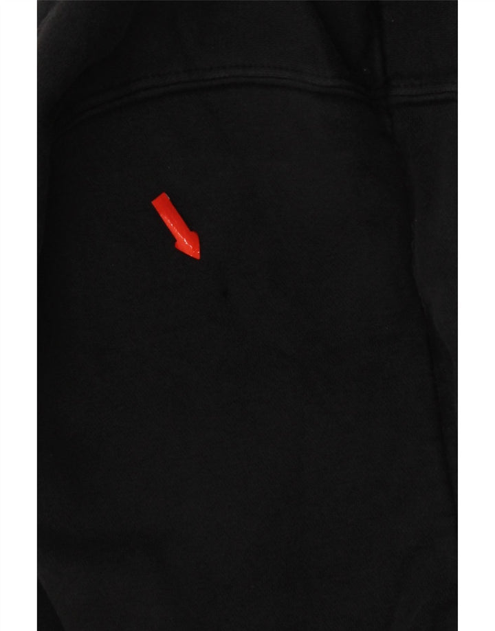 Suéter Nike Masculino Zip com Capuz Pequeno Algodão Preto