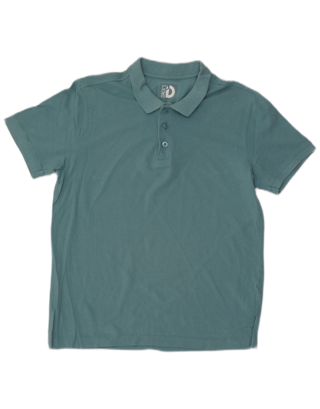 Camisa polo masculina DACK'S grande algodão azul