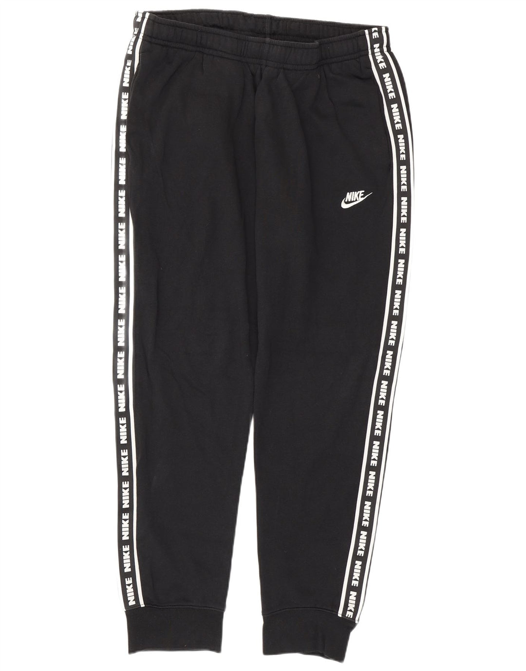Calça esportiva feminina Nike Graphic Joggers UK 16 grande algodão preto