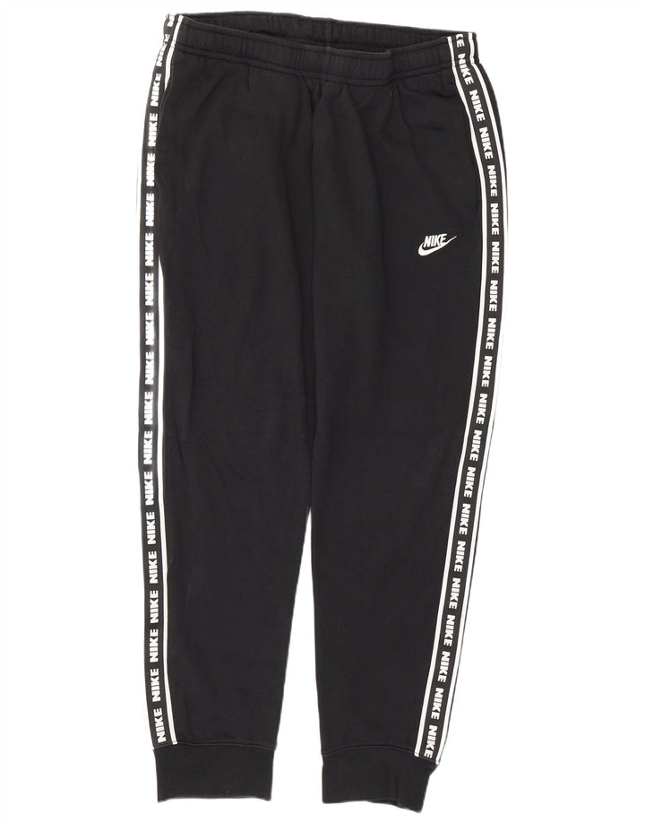 Calça esportiva feminina Nike Graphic Joggers UK 16 grande algodão preto