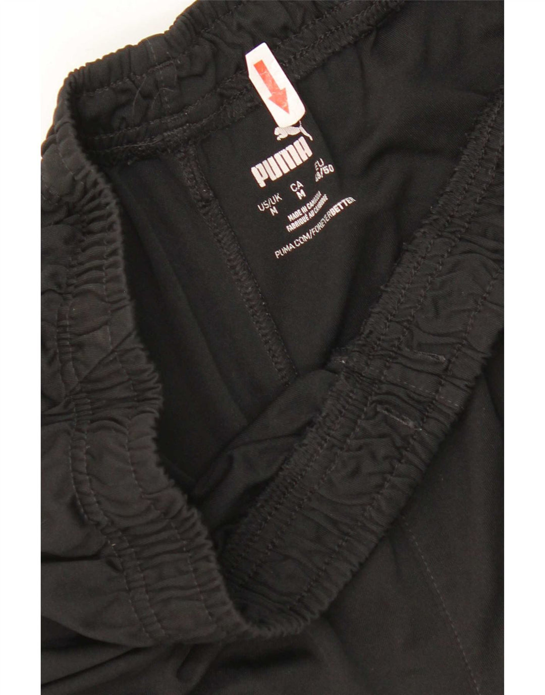 Shorts esportivos masculinos Puma médio preto