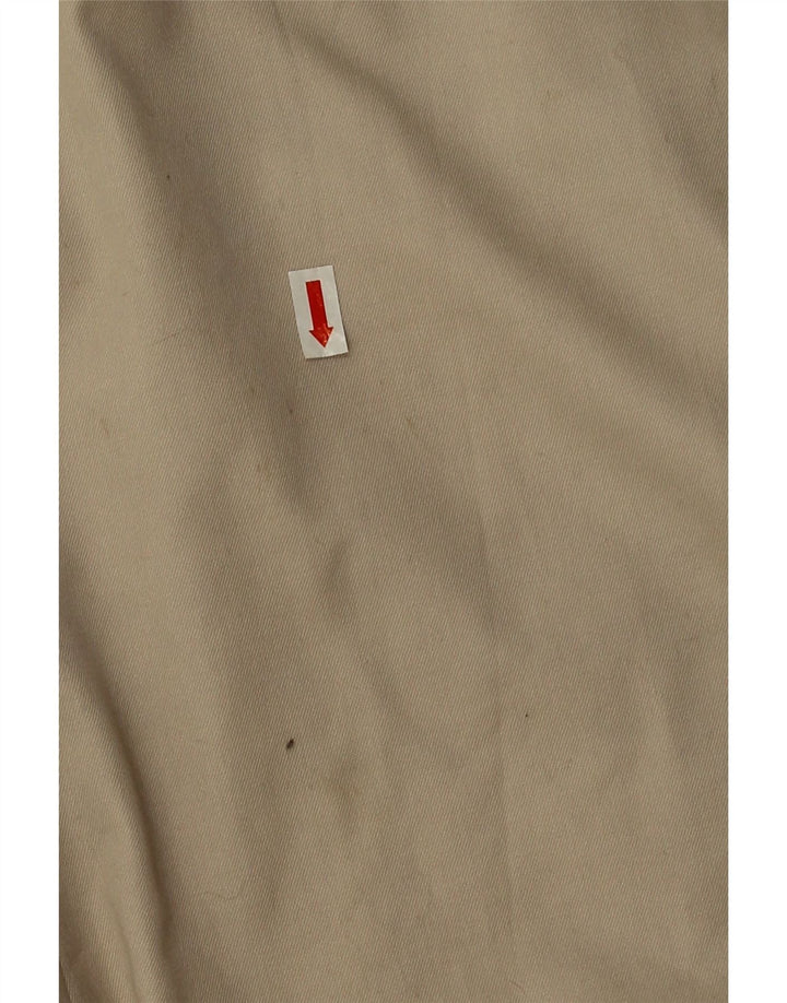 Trench Coat Feminino Aquarama UK 10 Pequeno Poliéster Bege
