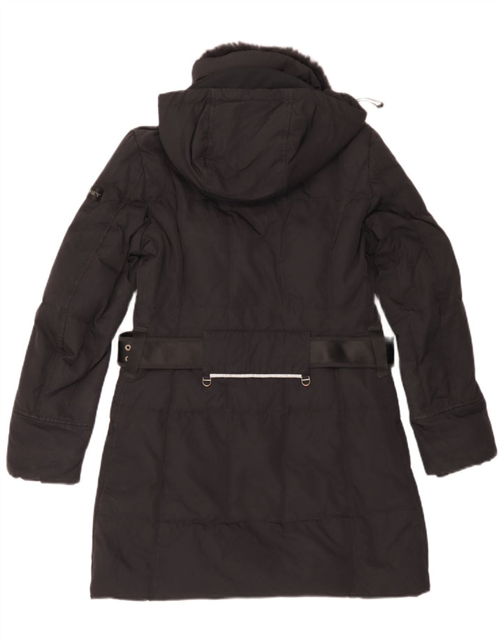 Casaco feminino acolchoado com capuz PEUTEREY EU 40 médio preto
