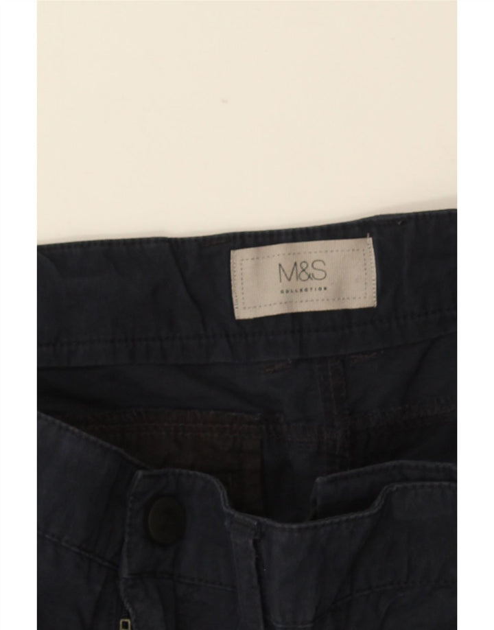 Shorts cargo masculino Marks & Spencer W36 grande azul marinho