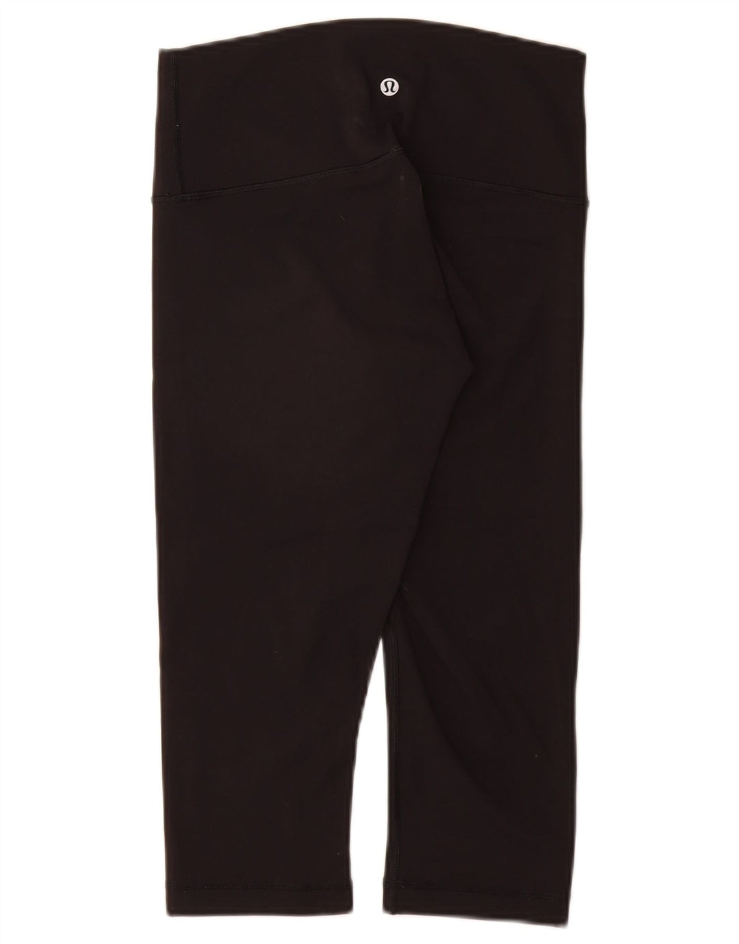 LULULEMON Leggings capri feminino US 6 médio preto nylon