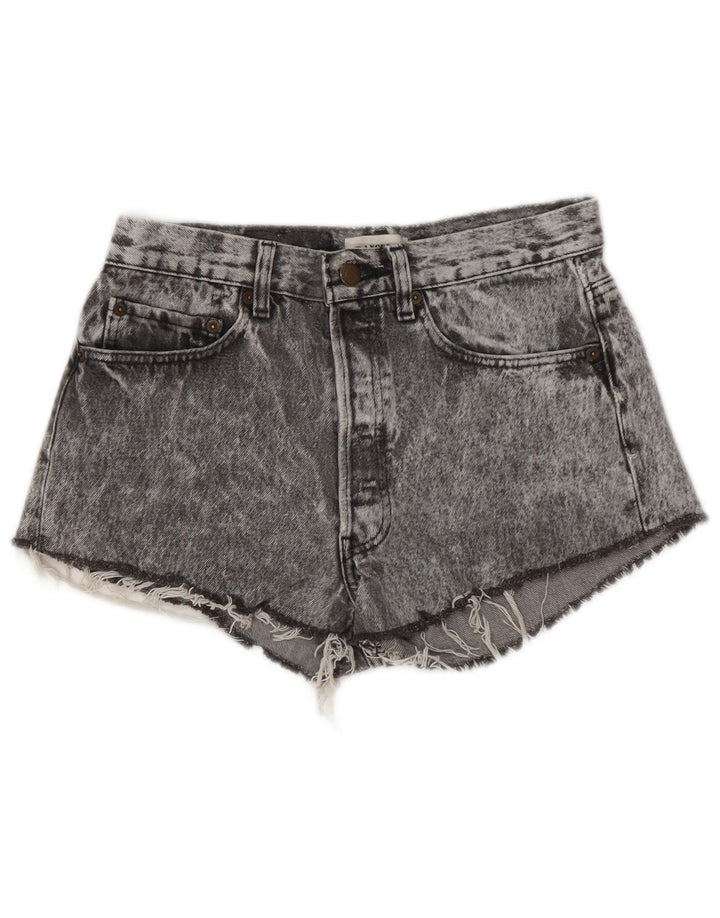 Shorts jeans feminino Levi's W28 cinza médio