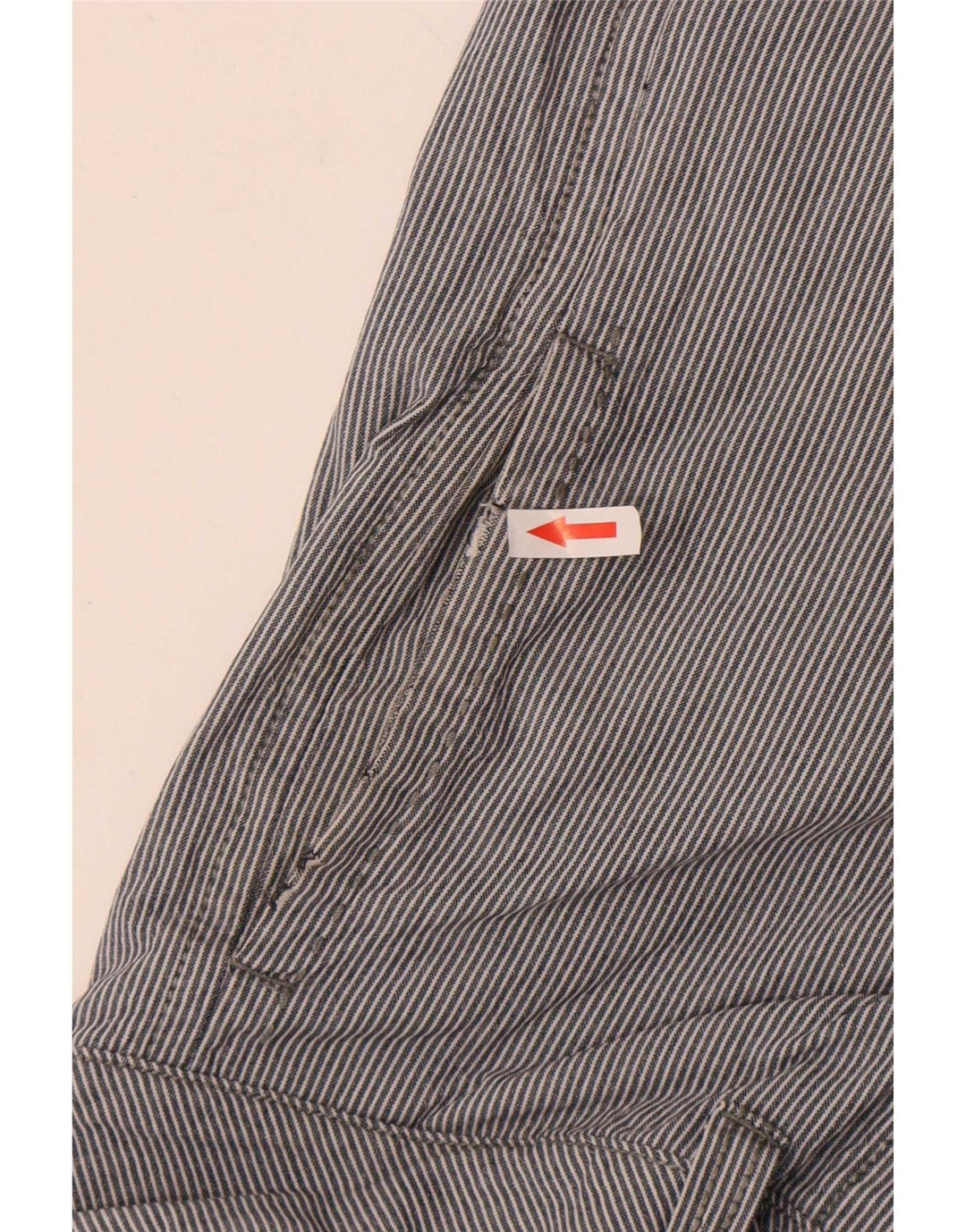 Bermuda masculina Tommy Hilfiger W30 médio azul marinho listrado algodão