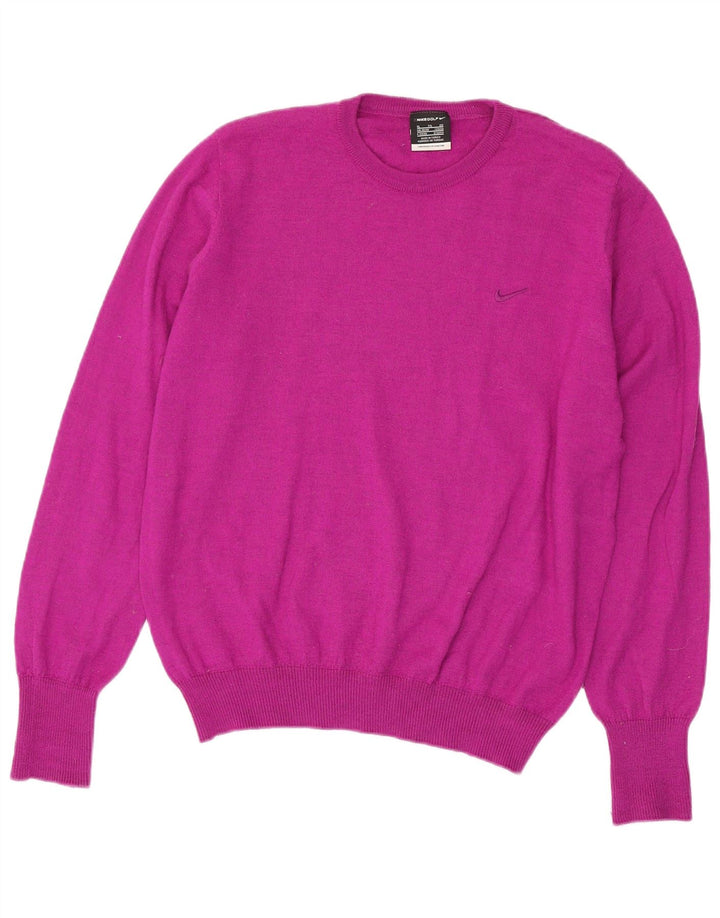 Suéter Nike Masculino com Gola Redonda UK 46/48 XL Rosa Poliéster