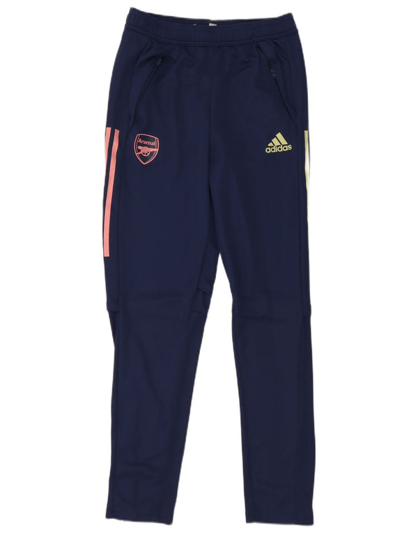Calças de treino Adidas Boys Arsenal 13-14 anos azul marinho poliéster