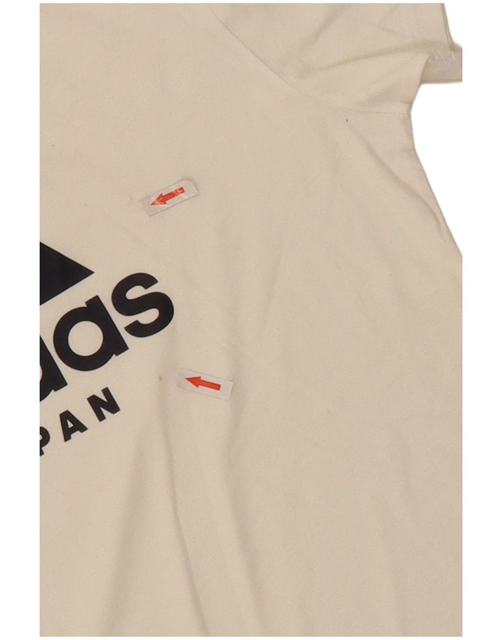 Camiseta Adidas Masculina Graphic Top Médio Branco