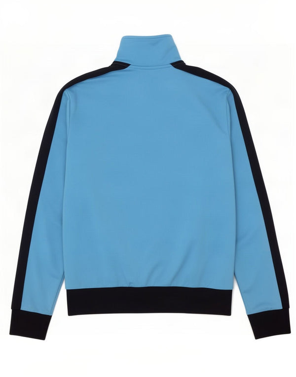 Puma Mens Tracksuit Top Jacket Pequeno Azul Colorblock Poliéster