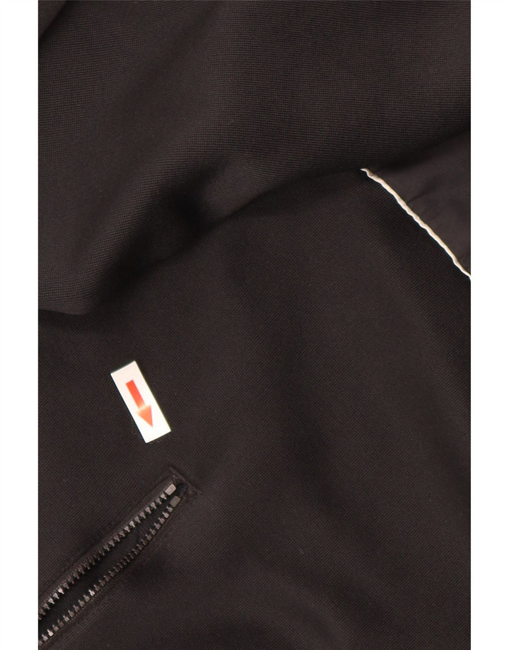 Suéter Adidas Masculino Zip com Capuz Grande Poliéster Preto