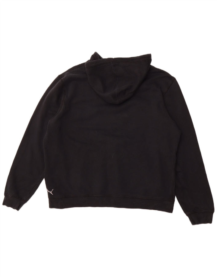PUMA Mens Hoodie Jumper XL Algodão Preto
