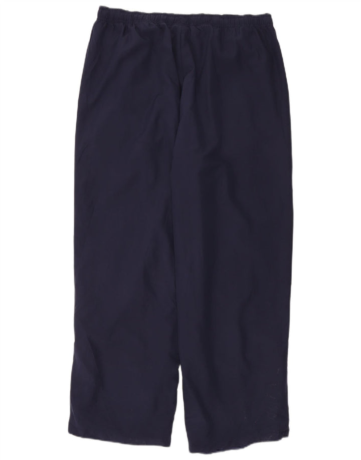 Calça de treino masculina PUMA grande poliéster azul marinho