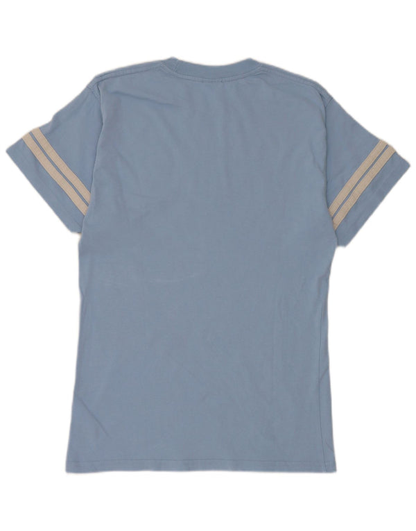 Camiseta Nike masculina gráfica Top XS azul algodão