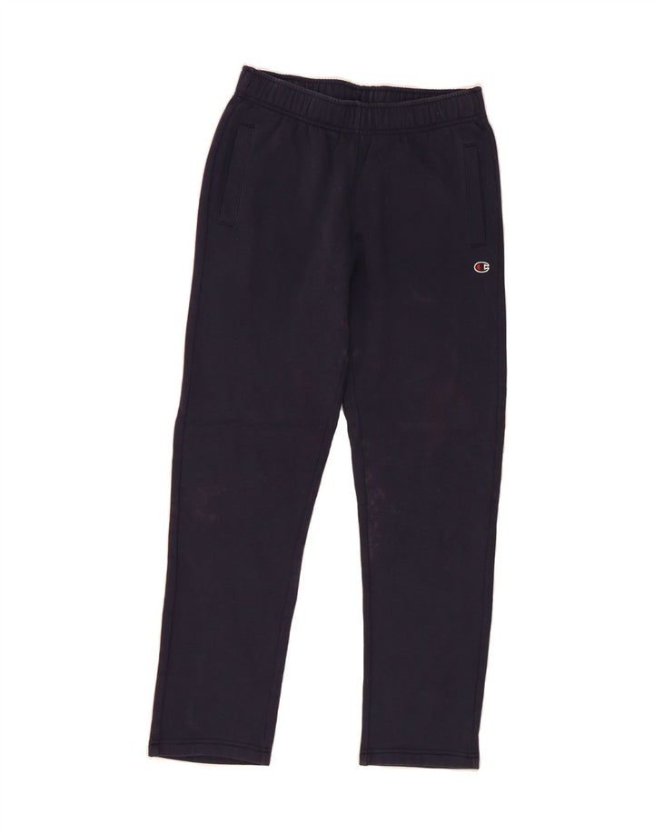 CHAMPION Mens Tracksuit Trousers Small  Navy Blue Cotton Vintage Champion and Second-Hand Champion from Messina Hembry 