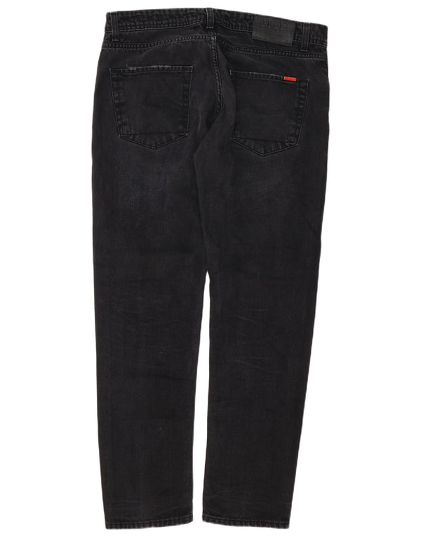 LIU JO Mens Jeans Slim W34 L30 Preto