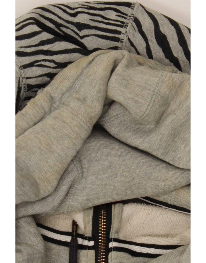 Nike feminino oversized UK 20 2XL cinza animal print algodão