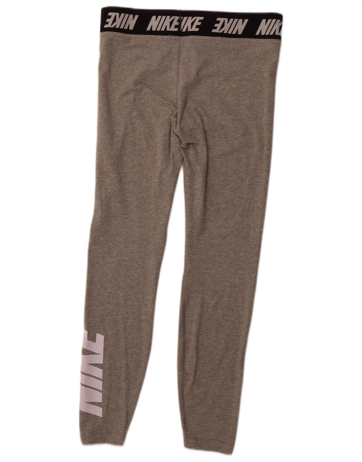 Leggings femininas Nike Graphic UK 16 grande algodão cinza