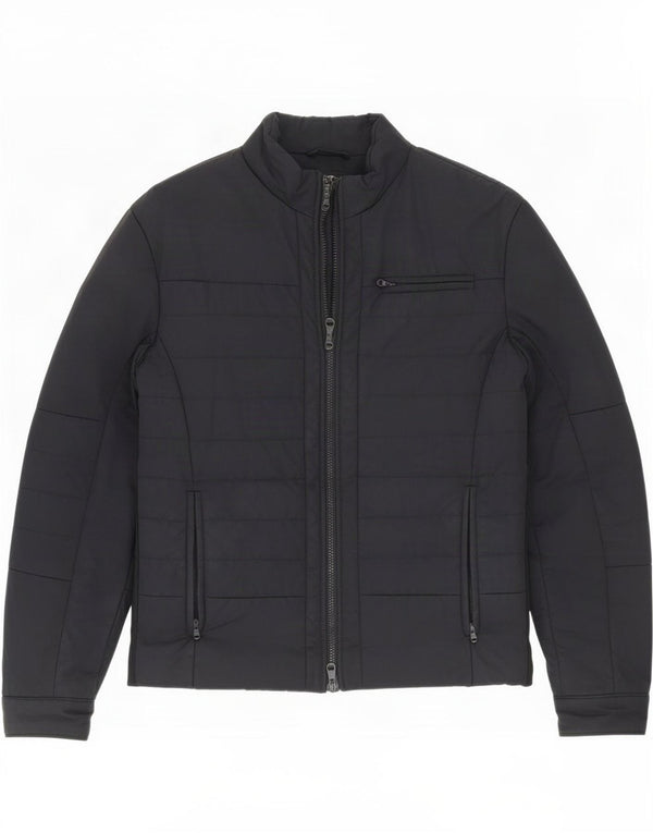 Jaqueta acolchoada masculina Refrigiwear UK 40 grande poliamida preta