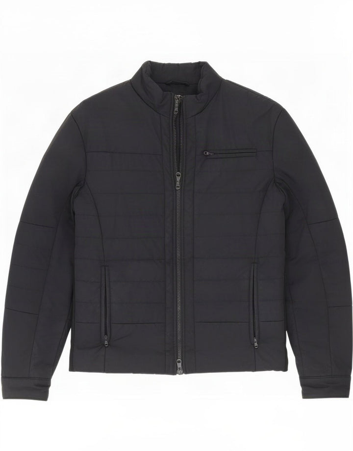 Jaqueta acolchoada masculina Refrigiwear UK 40 grande poliamida preta