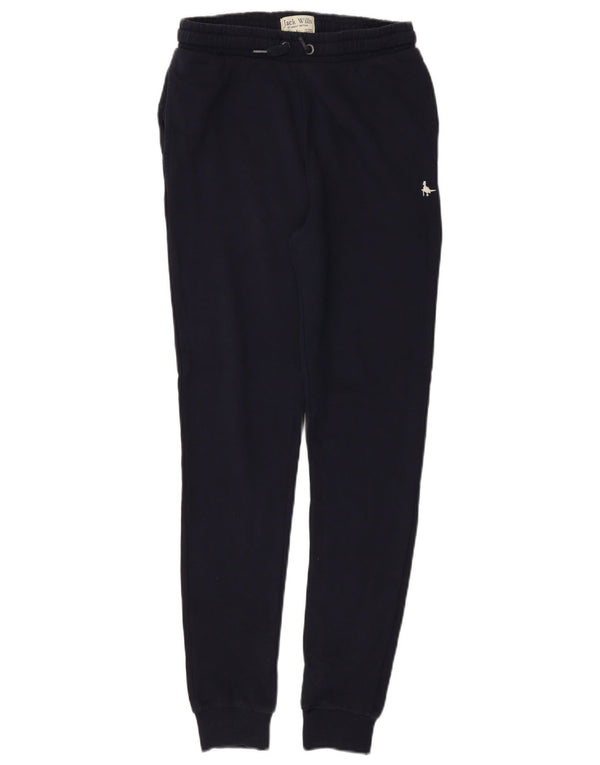 Jack Wills Meninos Calças de treino Joggers 12-13 anos Azul marinho algodão