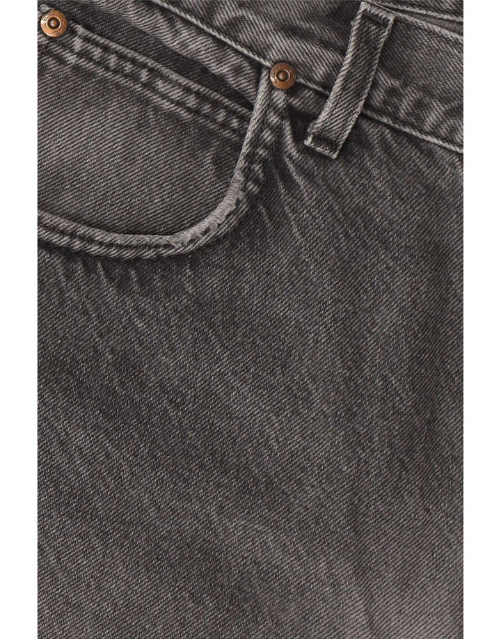 Lee Mens Chicago Straight Jeans W38 L34 Cinza Algodão