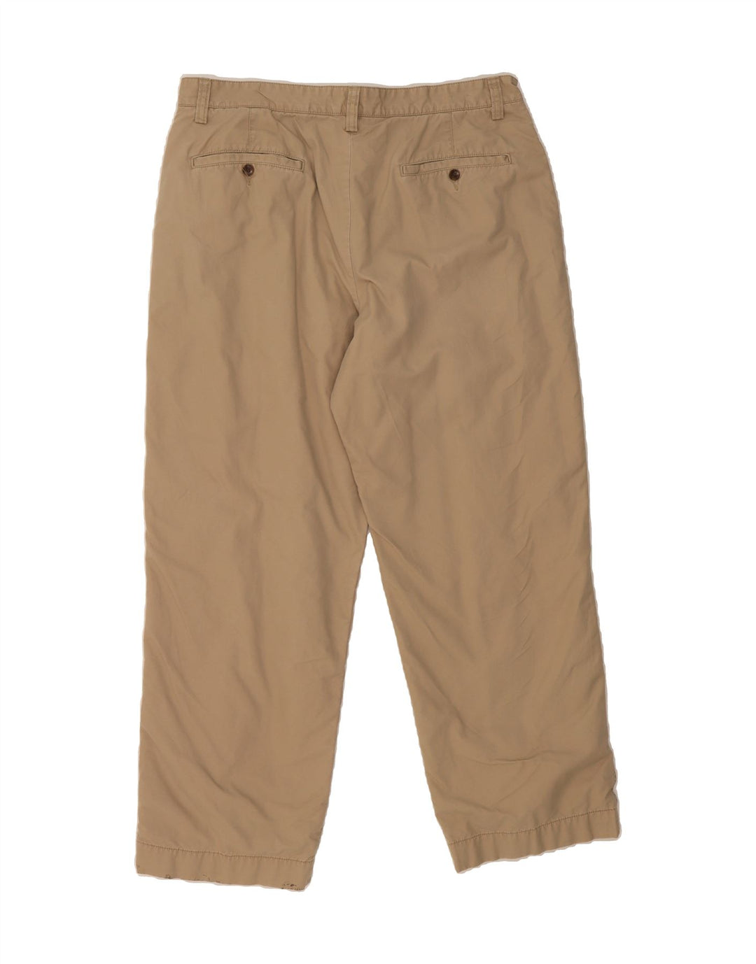 EDDIE BAUER Mens Relaxed Fit Chino Trousers W38 L32 Brown Cotton Vintage Eddie Bauer and Second-Hand Eddie Bauer from Messina Hembry 