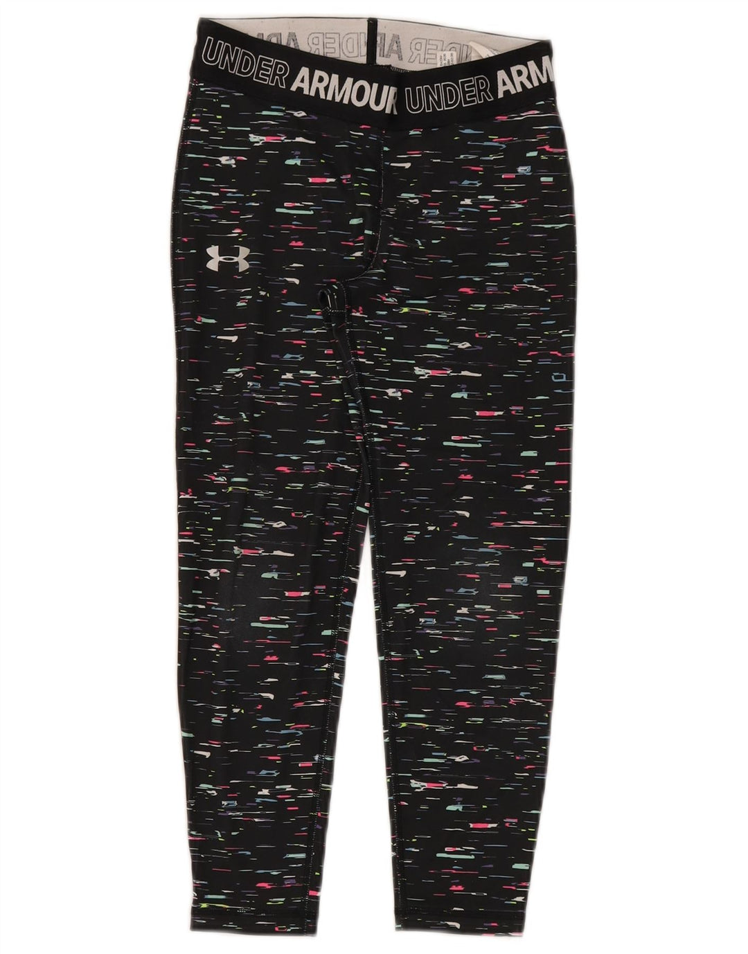 Calça de treino para meninas Under Armour 9-10 anos médio preto manchado