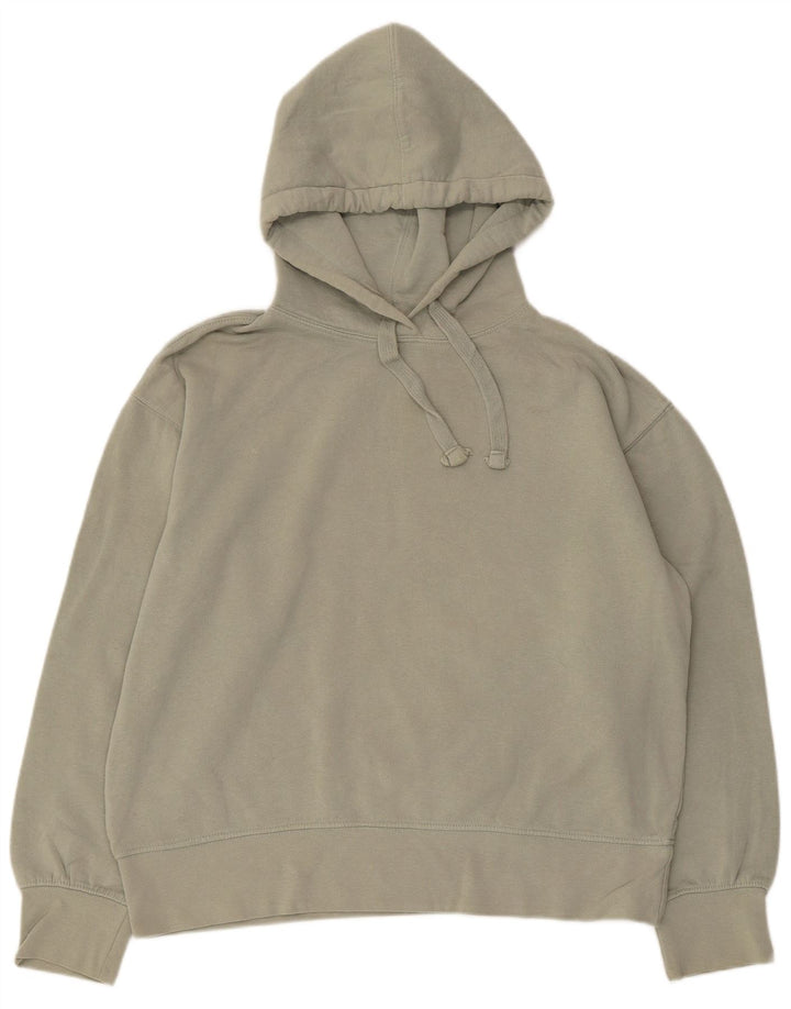 Zara Mens Loose Fit Hoodie Jumper Pequeno Verde