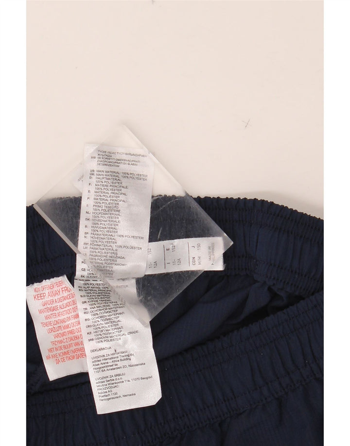 Calças de treino ADIDAS Menino Arsenal 11-12 anos azul marinho poliéster