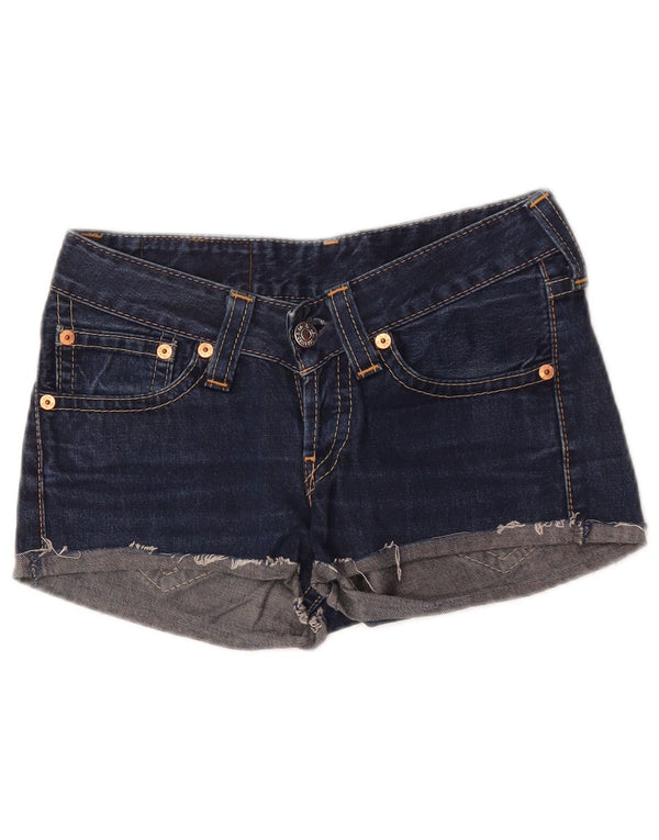 Shorts jeans feminino Levi's 927 W28 médio azul marinho