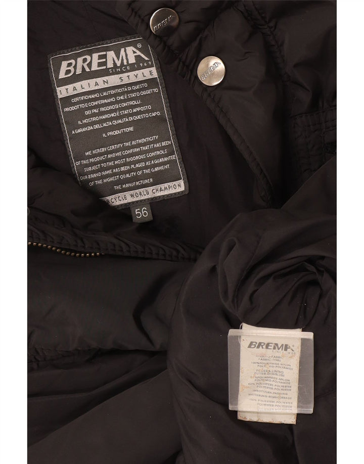 Jaqueta utilitária masculina Brema UK 38 poliamida preta média