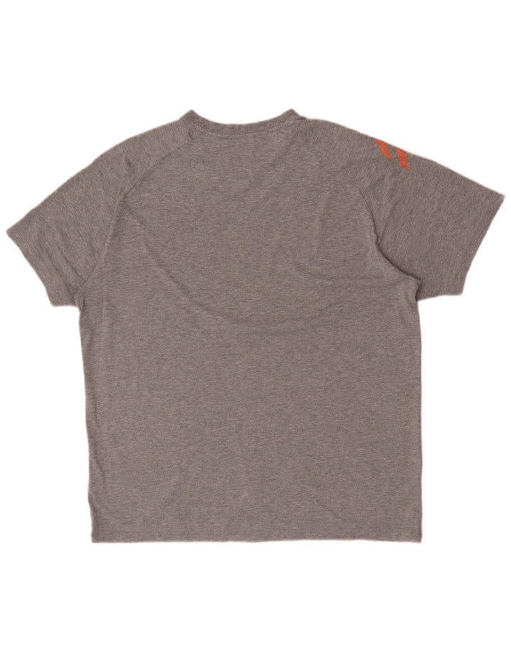 Camiseta Asics Masculina Graphic Top XL Cinza Algodão