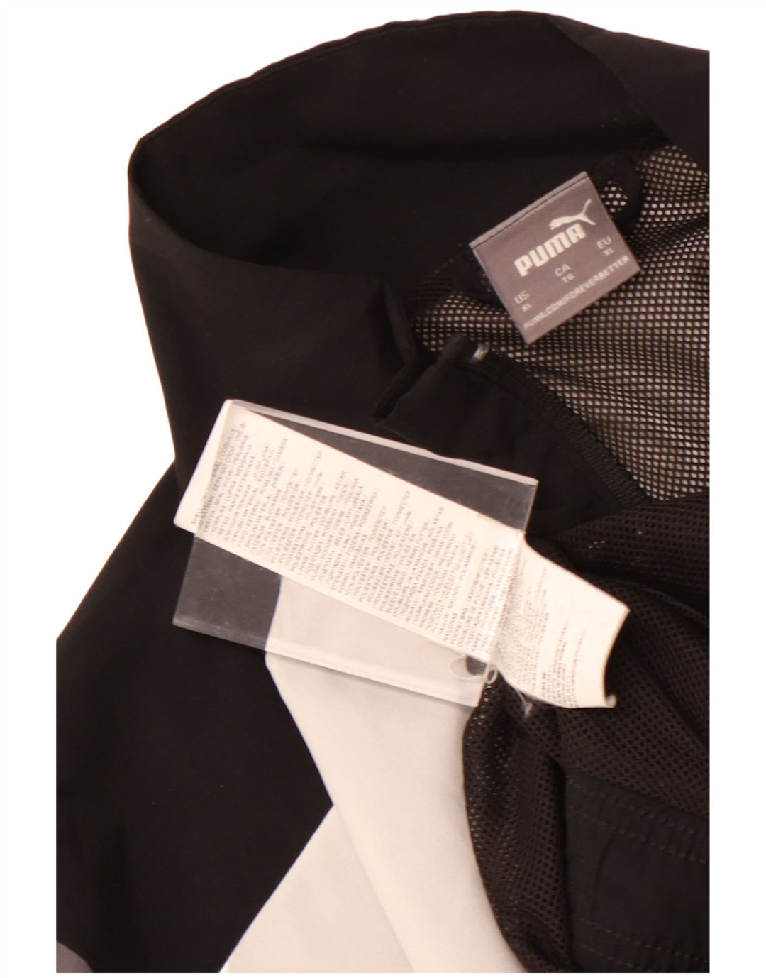 Puma Mens Tracksuit Top Jacket XL Preto Colourblock Poliéster