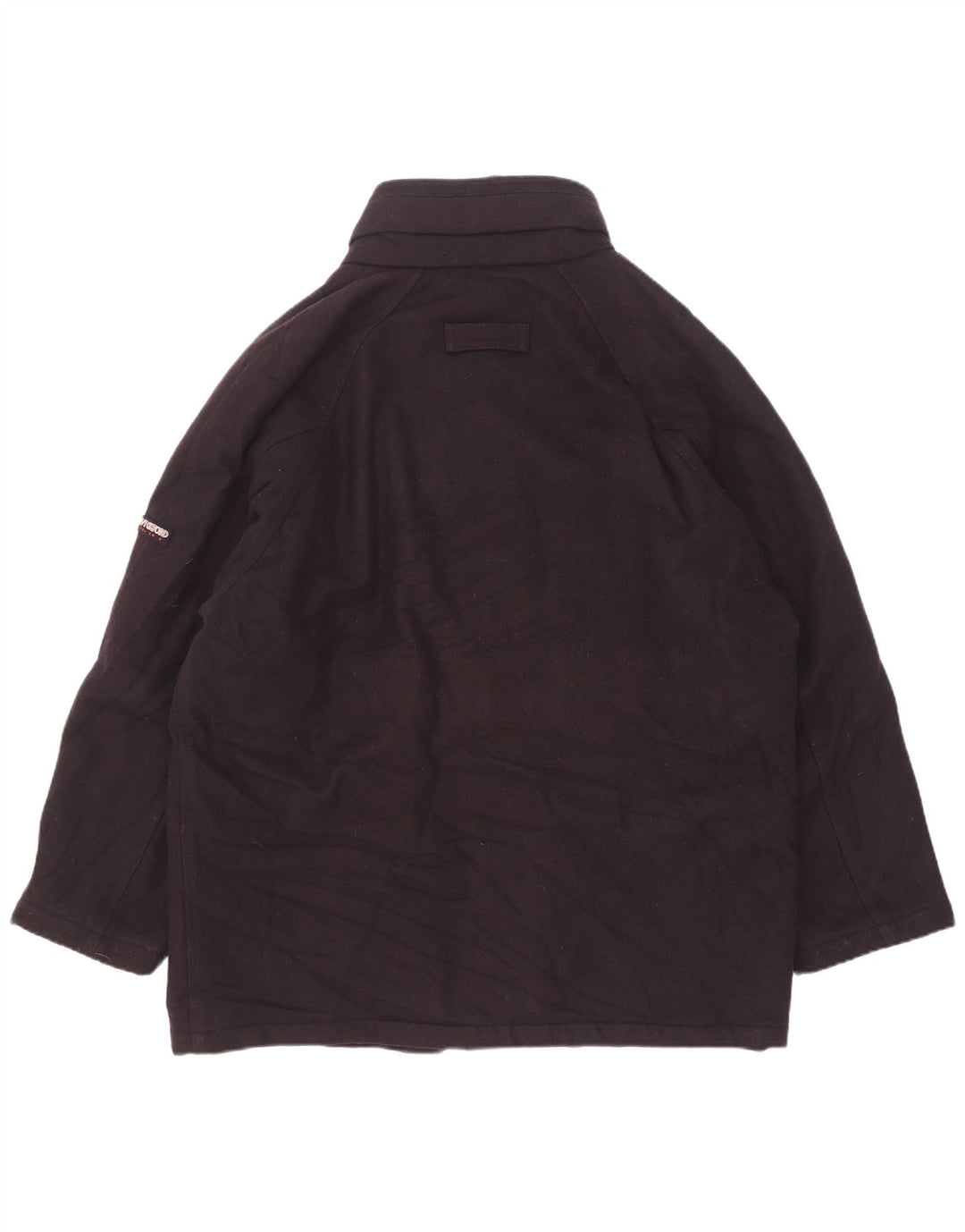 Sobretudo masculino Ivy Oxford IT 50 grande lã azul marinho