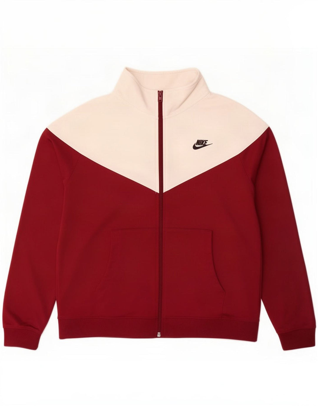 Jaqueta Nike Masculina Treino Top Grande Marrom Colourblock Poliéster